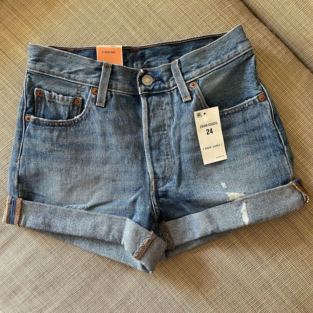 NWT Levi's Original Fit 501 Sz 24 - Picture 6 of 6